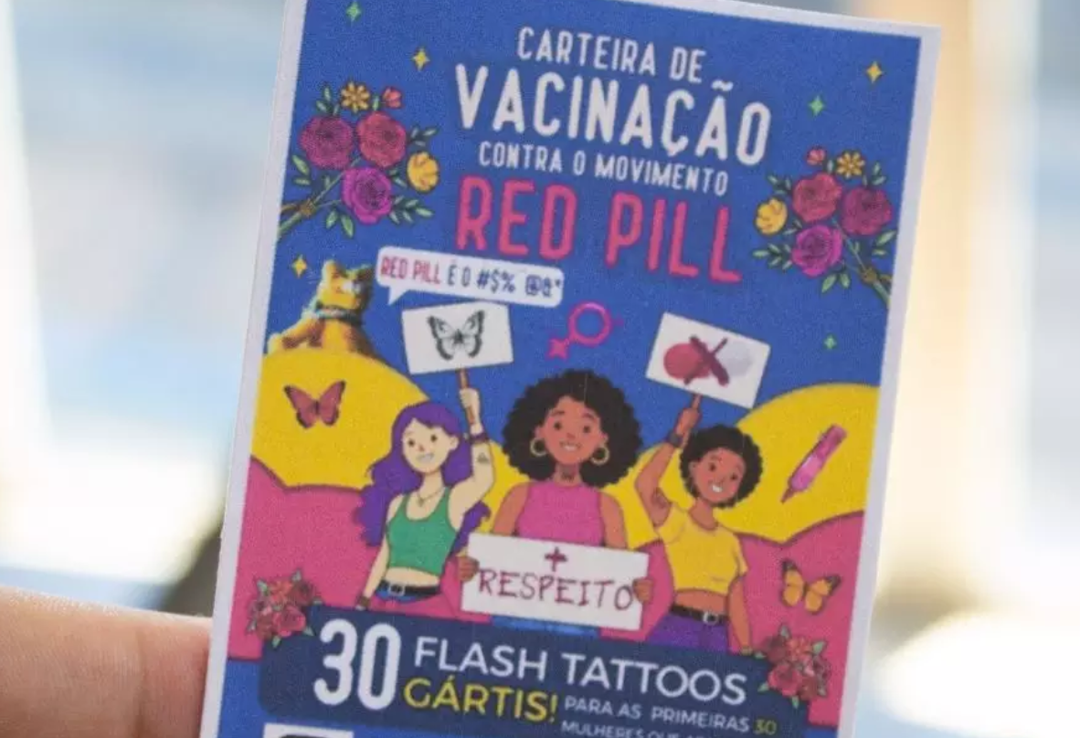 Primeira campanha de “vacinação” anti Red Pill viraliza nas redes sociais