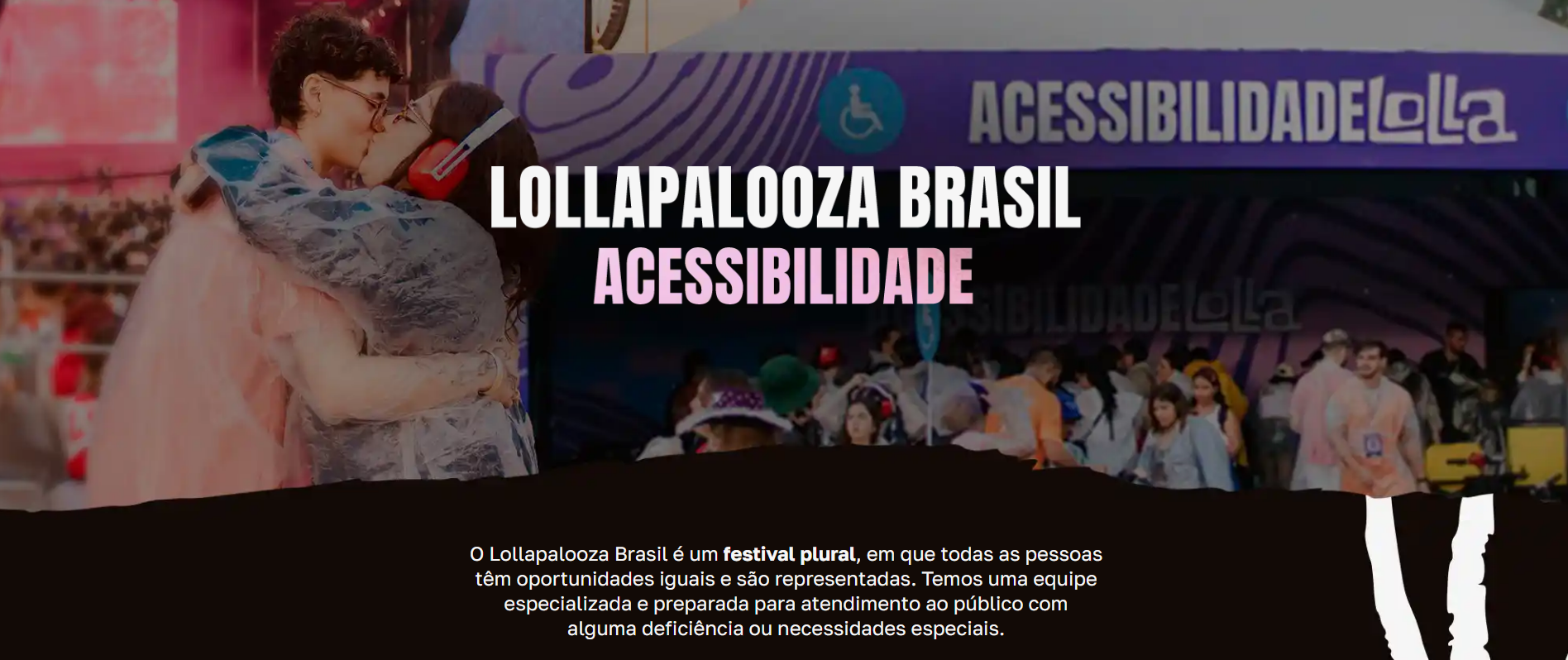 Lollapalooza sofre críticas por acessibilidade limitada